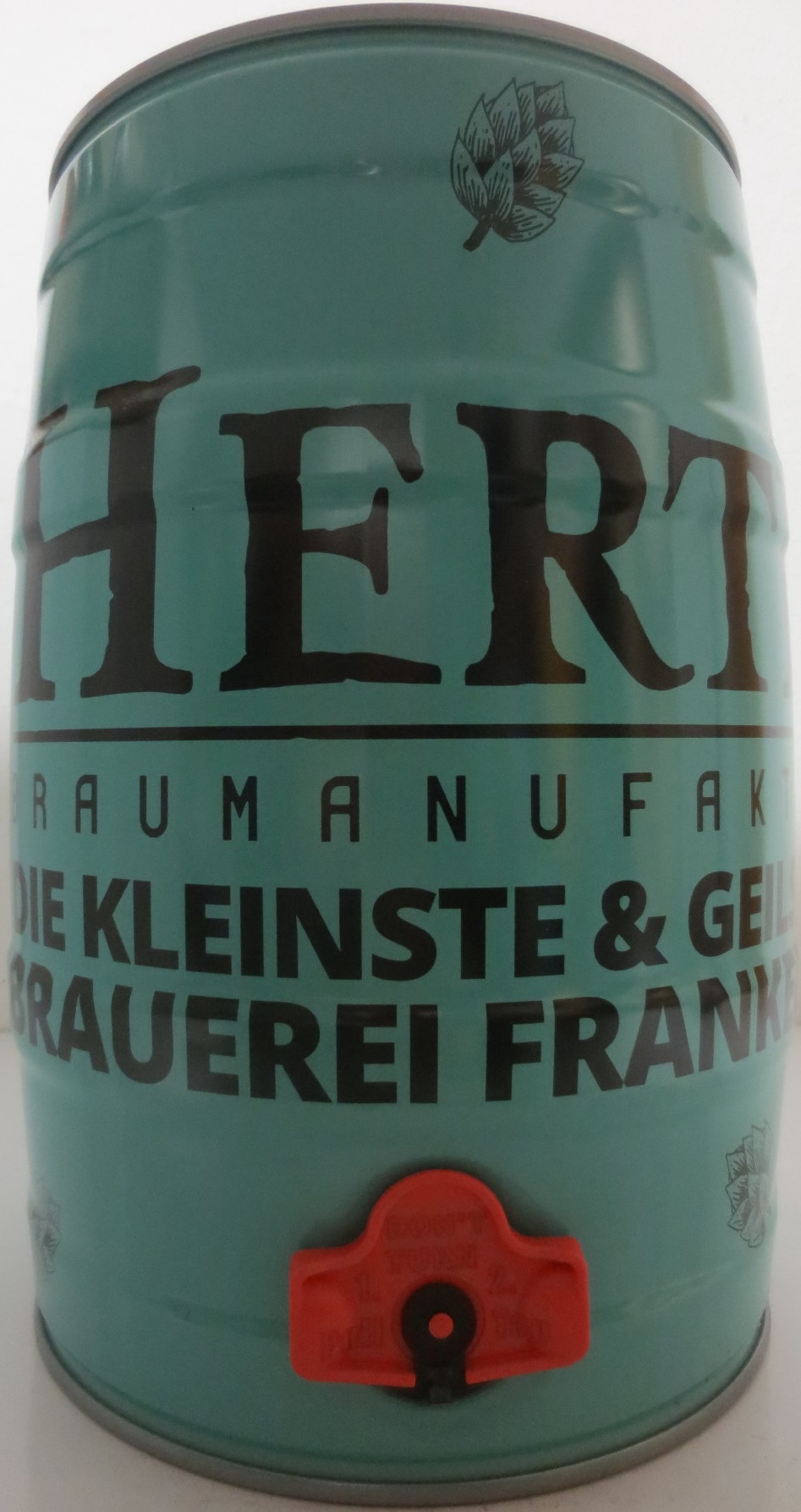 HERTL BRAUMANUFAKTUR DIE KLEINSTE & GEILSTE BRAUEREI FRANKENS (5L) Nr.1 