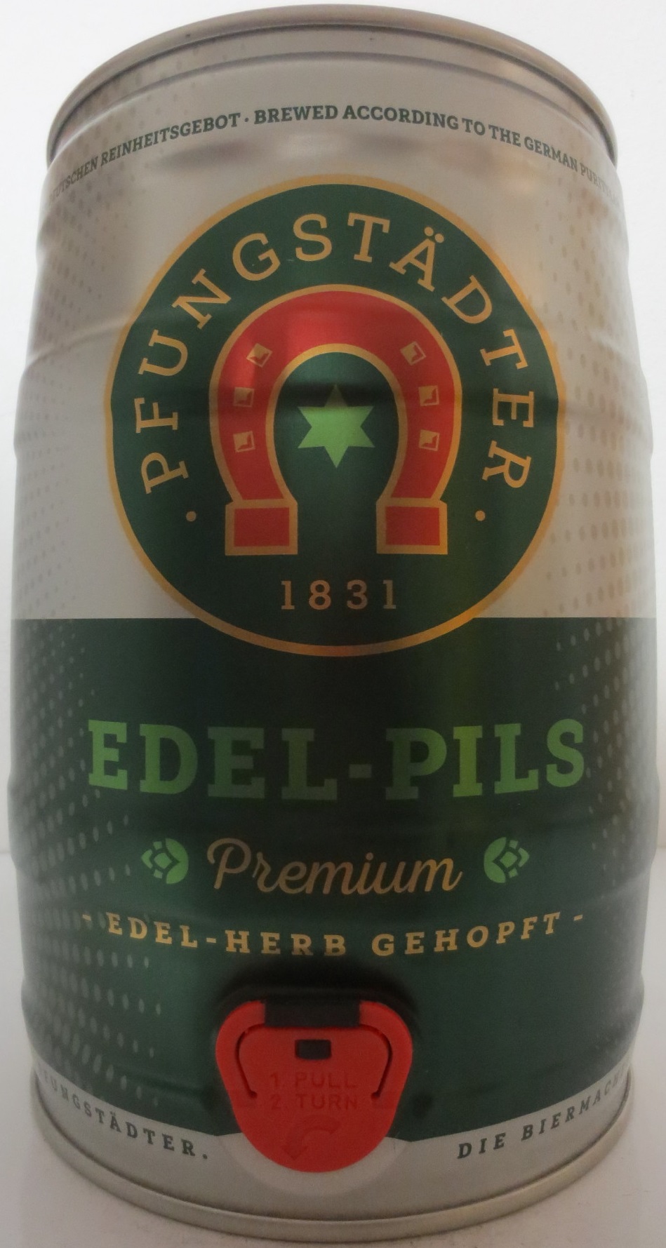 PFUNGSTÄDTER EDEL-PILS Premium EDEL-HERB GEHOPT (5L) Nr.1 