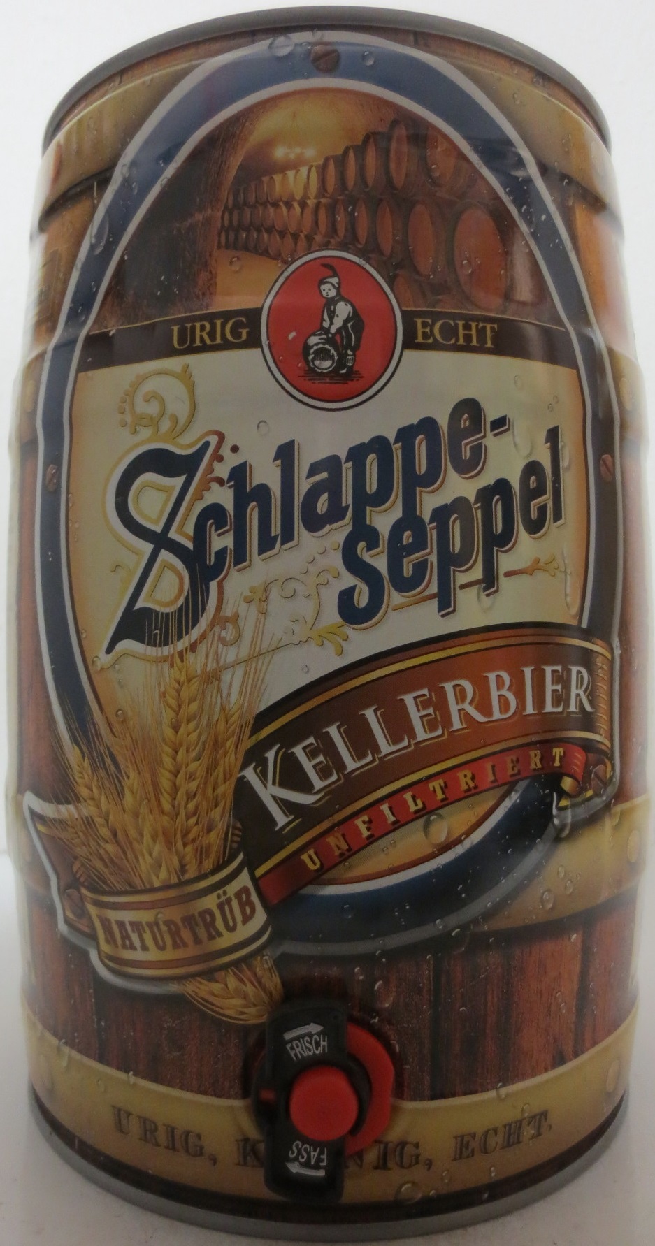 Schlappe-seppel KELLERBIER NATURTRÜB UNFILTERED (5L) Nr.1 
