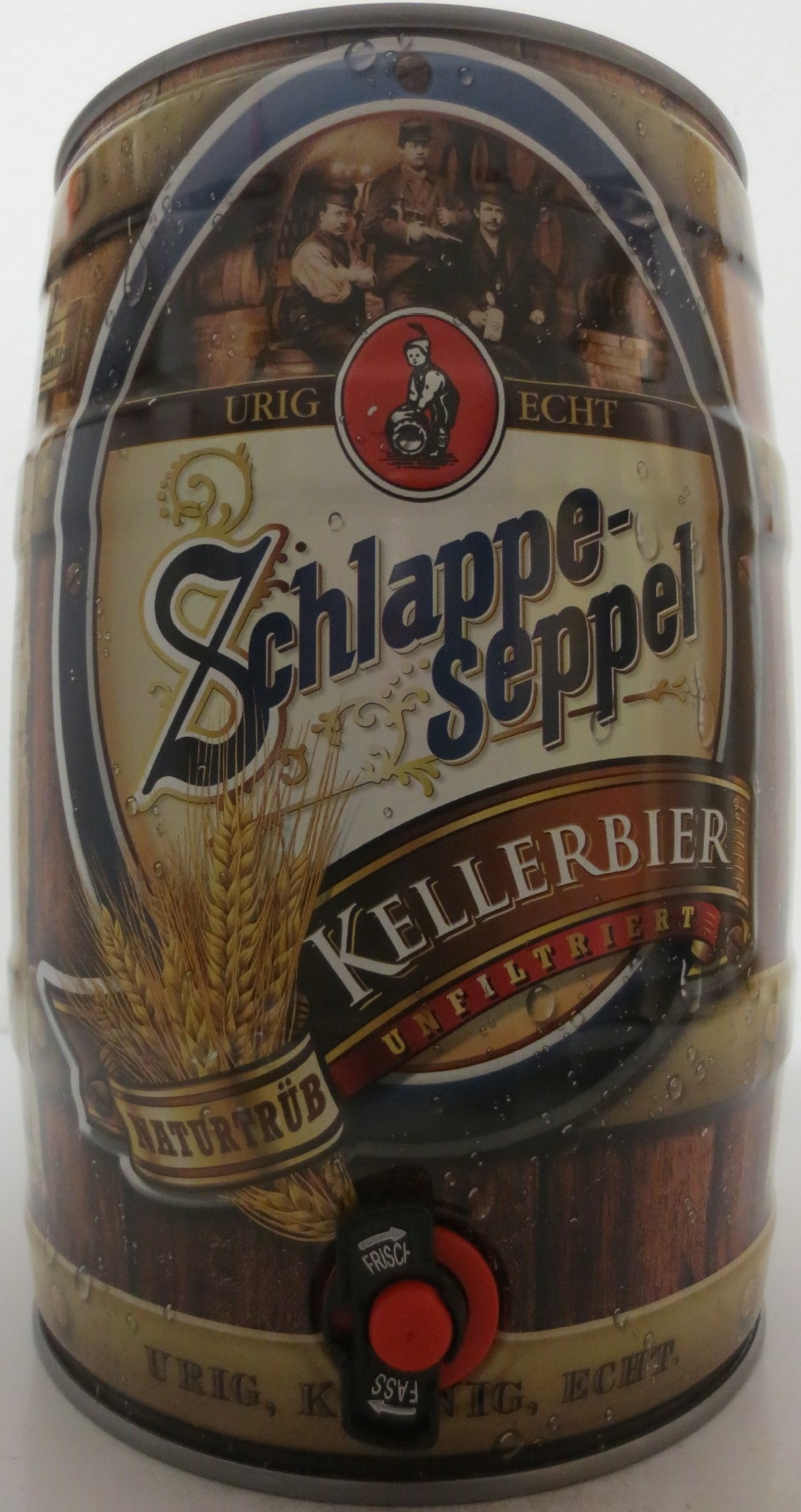 Schlappe-seppel KELLERBIER NATURTRÜB UNFILTERED (5L) Nr.2 