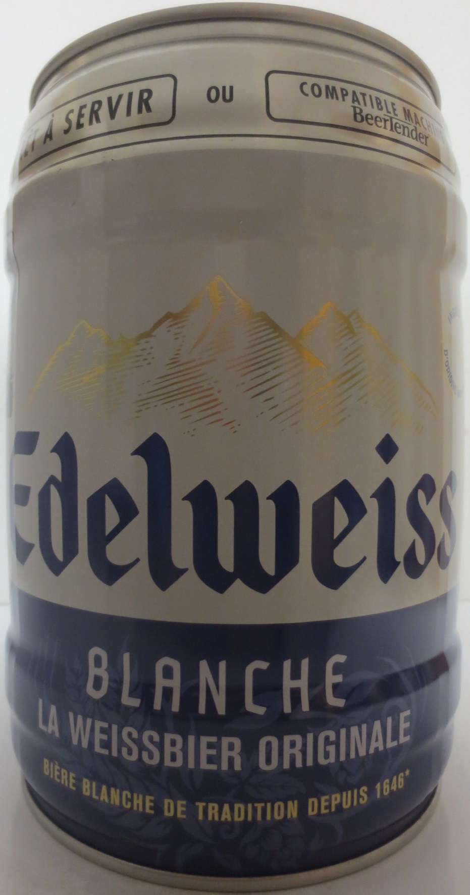 Edelweiss BLANCHE LA WEISSBIER ORIGINALE (5L) Nr.1 