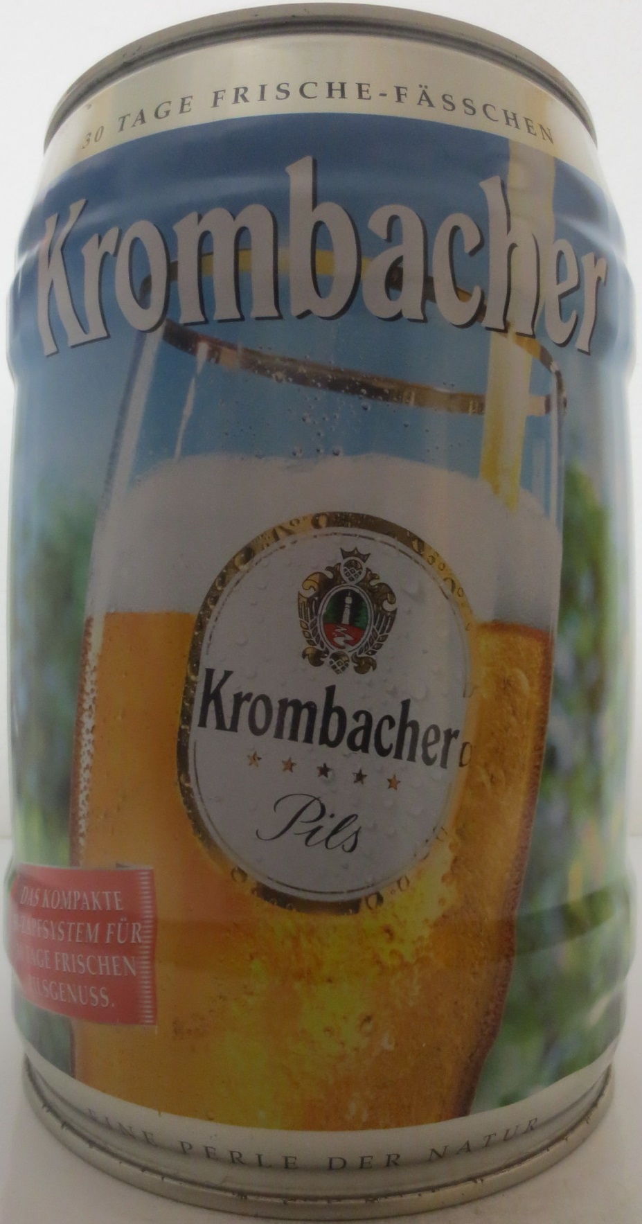 Krombacher Pils DAS KOMPAKTE 5l-ZAPFSYSTEM FÜR 30 TAGE FRISCHEN PILSGENUSS (5L) Nr.2