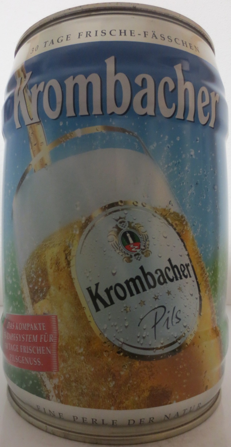 Krombacher Pils DAS KOMPAKTE 5l-ZAPFSYSTEM FÜR 30 TAGE FRISCHEN PILSGENUSS VOR GEBRAUCH GUT KÜHLEN! (5L) Nr.1