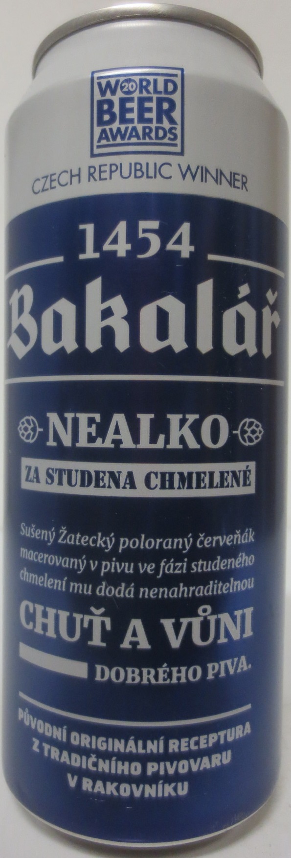 Bakalář NEALKO ZA STUDENA CHMELENÉ CHUŤ A VŮNI DOBRÉHO PIVA (50cl) (B/O) č.1 