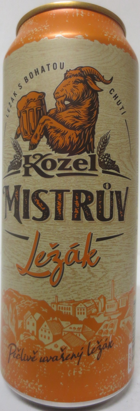 Kozel MISTRŮV Ležák Pečlivě uvařený ležák (SK) (50cl) (B/O) č.1