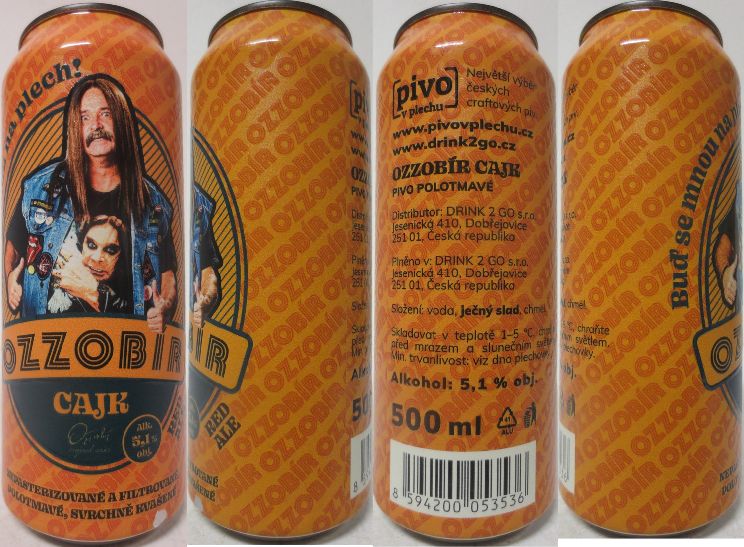 OZZOBÍR CAJK (CZ) (50cl) (B/O) č.1 