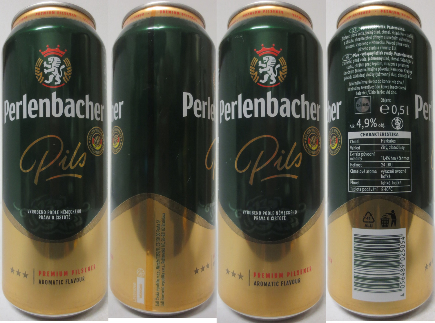 Perlenbacher Pils (CZ) (50cl) (B/O) č.1 