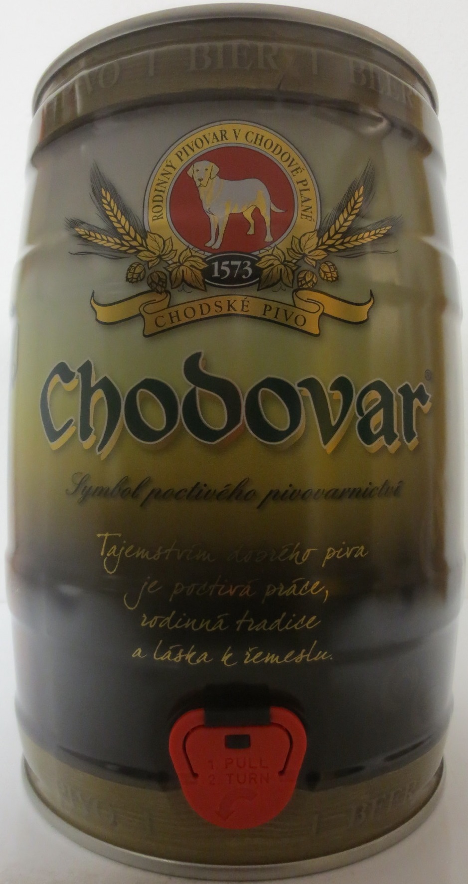 Chodovar Symbol poctivého pivovarnictví (5L) č.3 