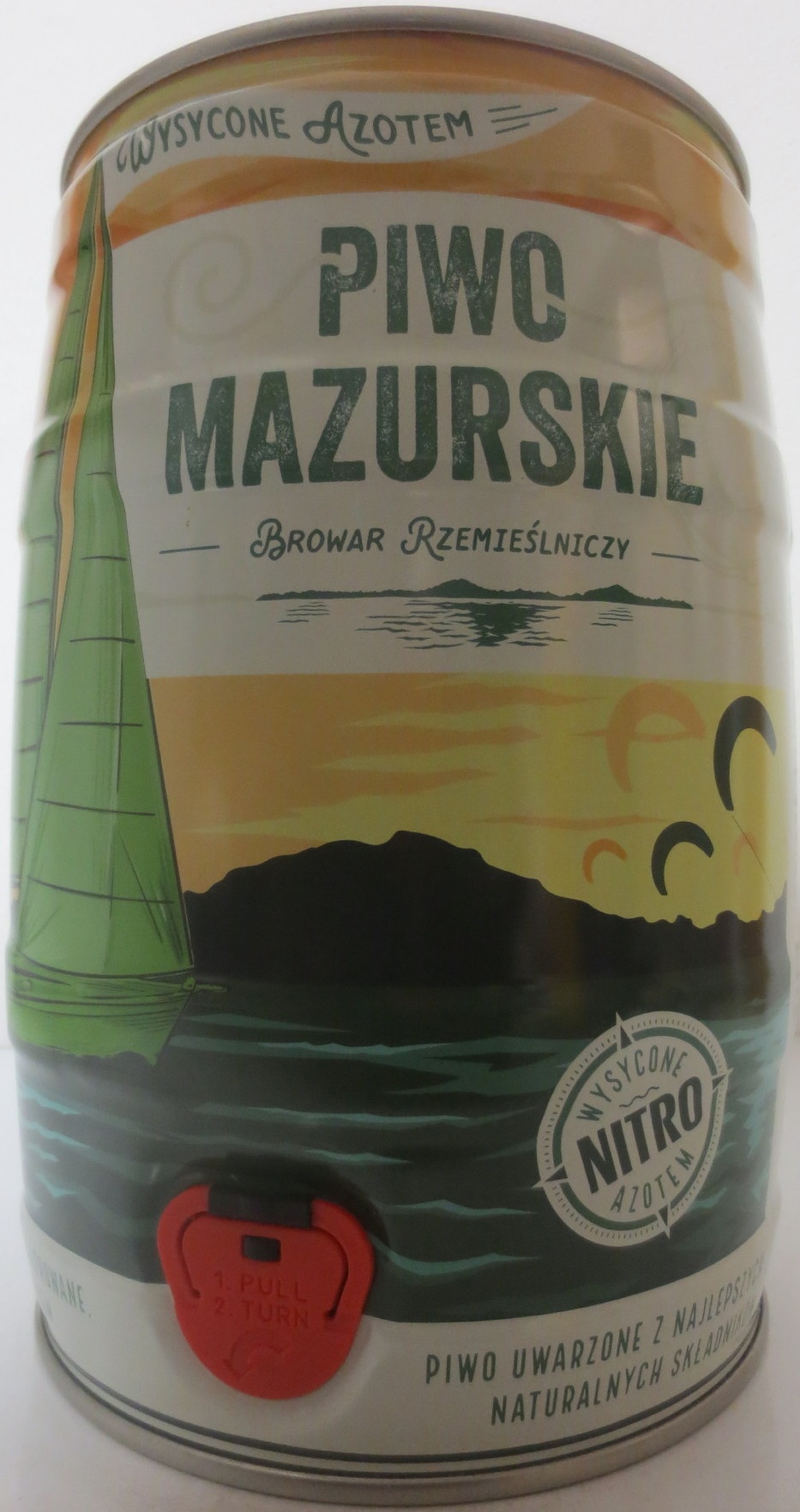 PIWO MAZURSKIE BROWAR RZEMIEŚLNICZY (5L) Nr.1