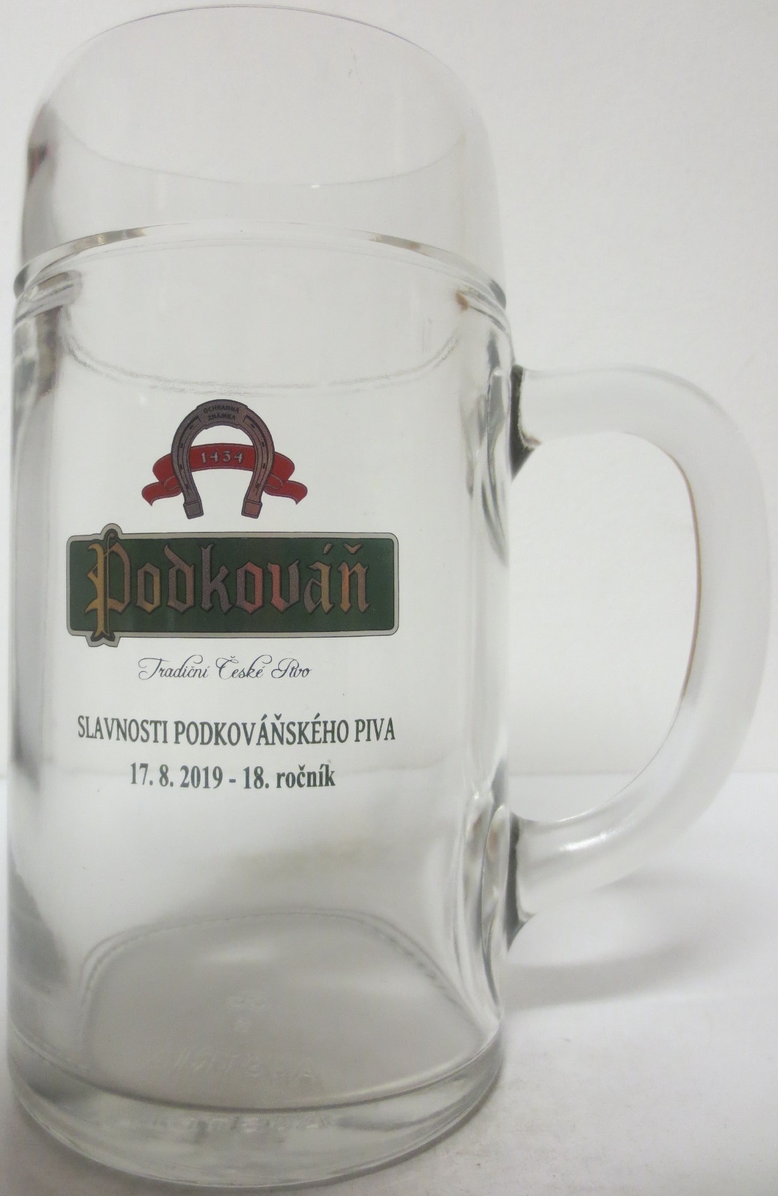 Podkováň Tradiční České Pivo SLAVNOSTI PODKOVÁŇSKÉHO PIVA 17.8.2019 - 18.ročník (1L)