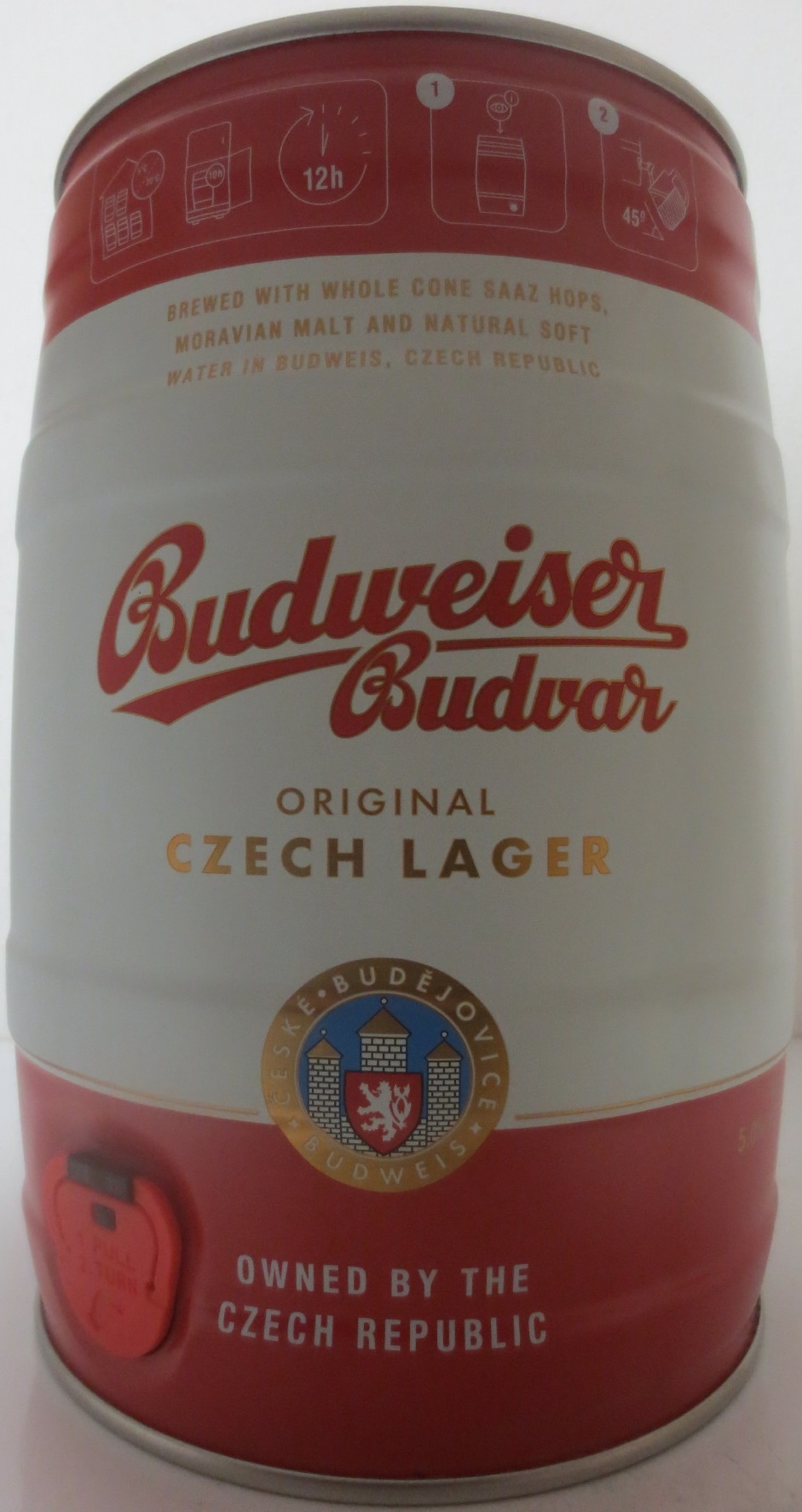 Budweiser Budvar ORIGINAL CZECH LAGER (5L) č.6