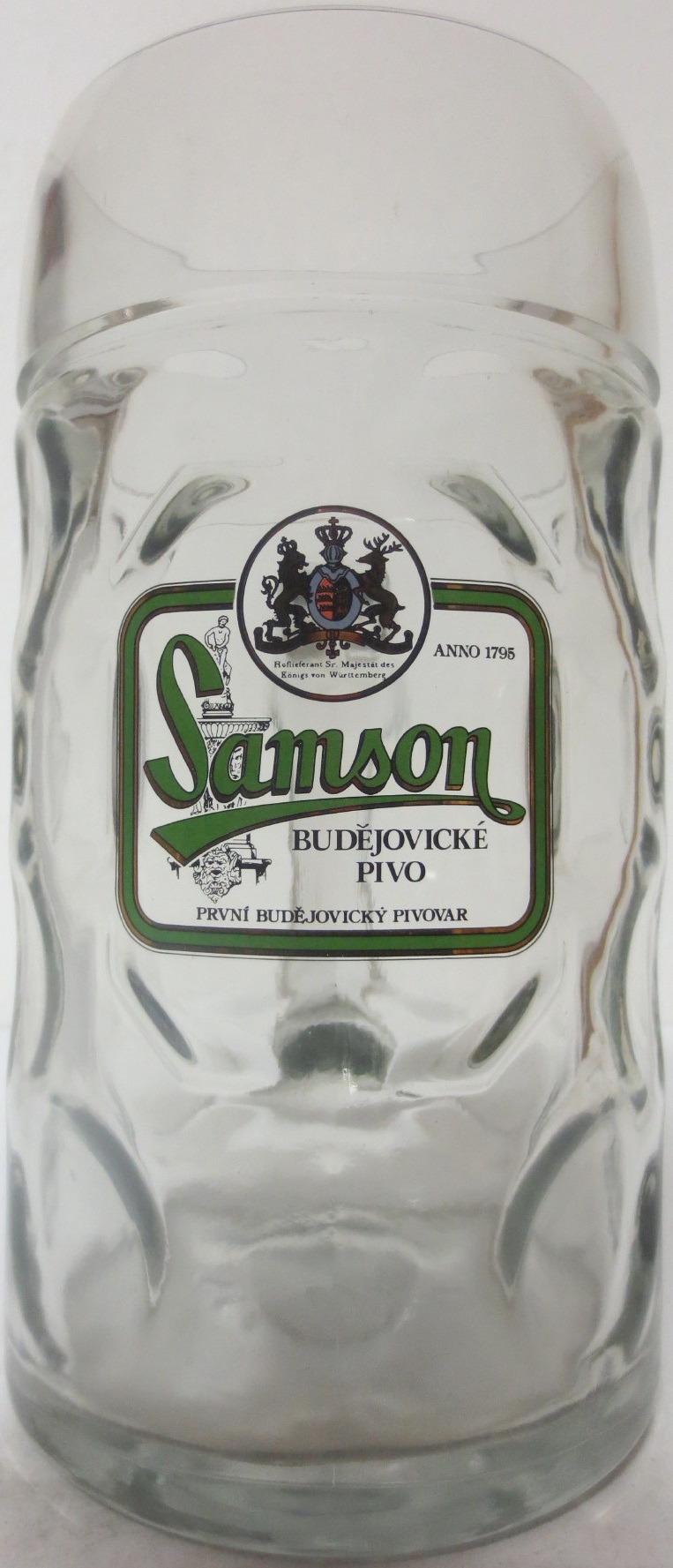 Samson BUDĚJOVICKÉ PIVO PRVNÍ BUDĚJOVICKÝ PIVOVAR (1L) 