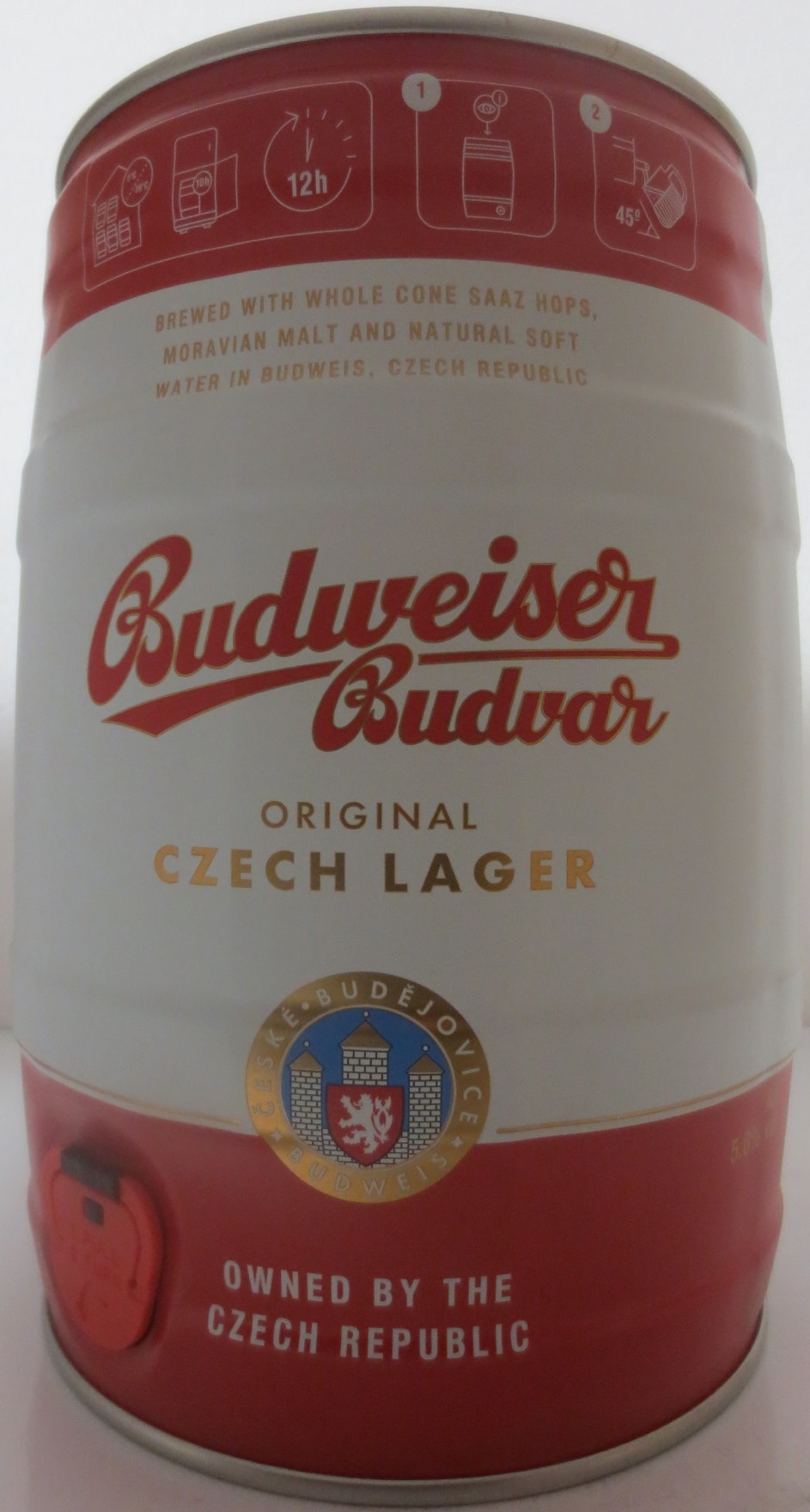 Budweiser Budvar ORIGINAL CZECH LAGER (5L) č.7