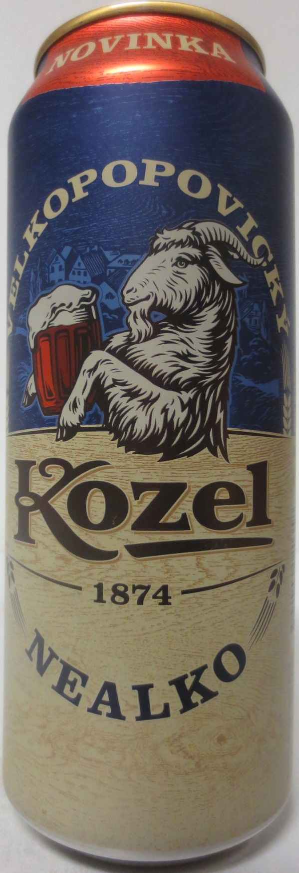VELKOPOPOVICKÝ Kozel 1874 NEALKO NOVINKA (50cl) (B/O) č.1