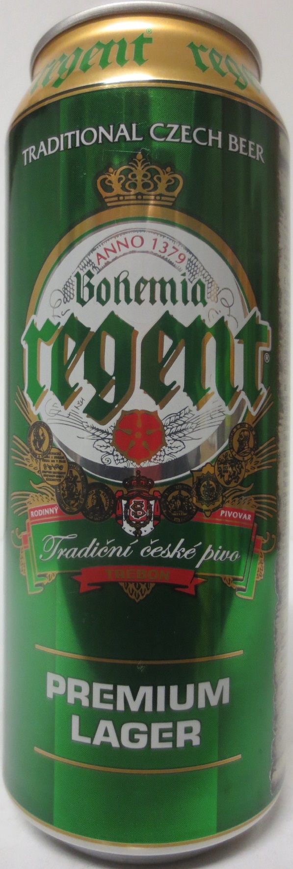 Bohemia regent Tradiční české pivo TŘEBOŇ PREMIUM LAGER (50cl) (B/O) č.1