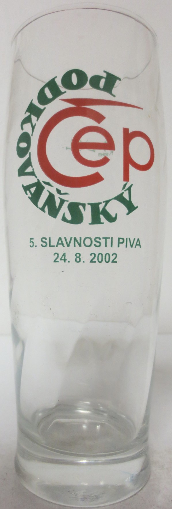 PODKOVÁŇSKÝ Čep 5. SLAVNOSTI PIVA 24.8.2002 (0,5L)