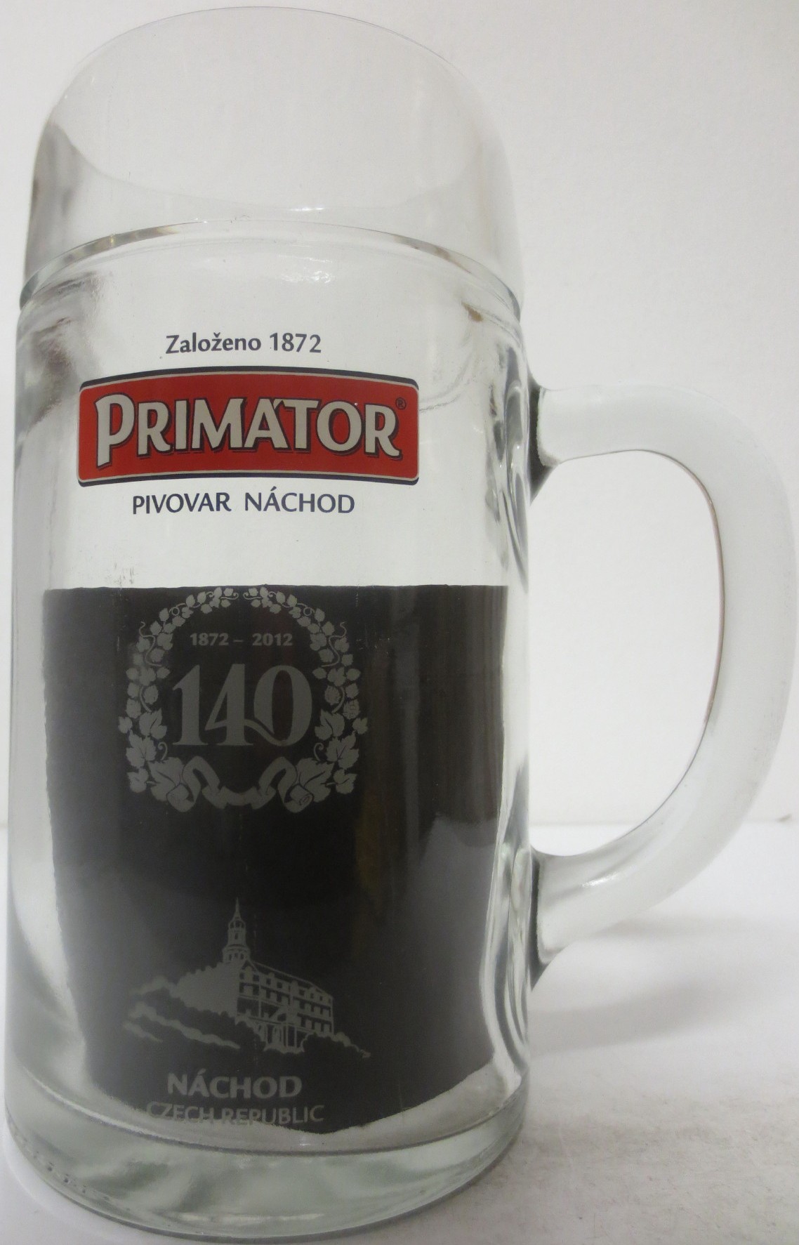 PRIMATOR PIVOVAR NÁCHOD 1872-2012 140 NÁCHOD CZECH REPUBLIC (1L)
