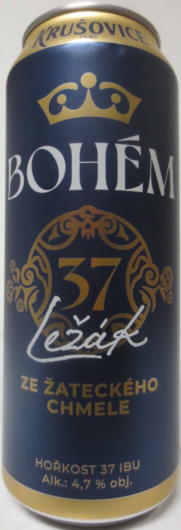 KRUŠOVICE Bohém Ležák 37 (50cl) (B/O) č.1 