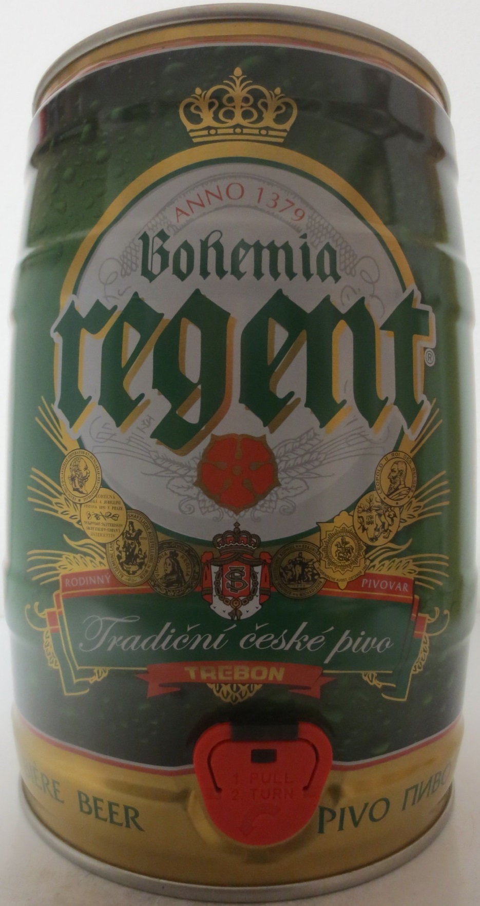 Bohemia regent Tradiční české pivo TŘEBOŇ (5L) č.2