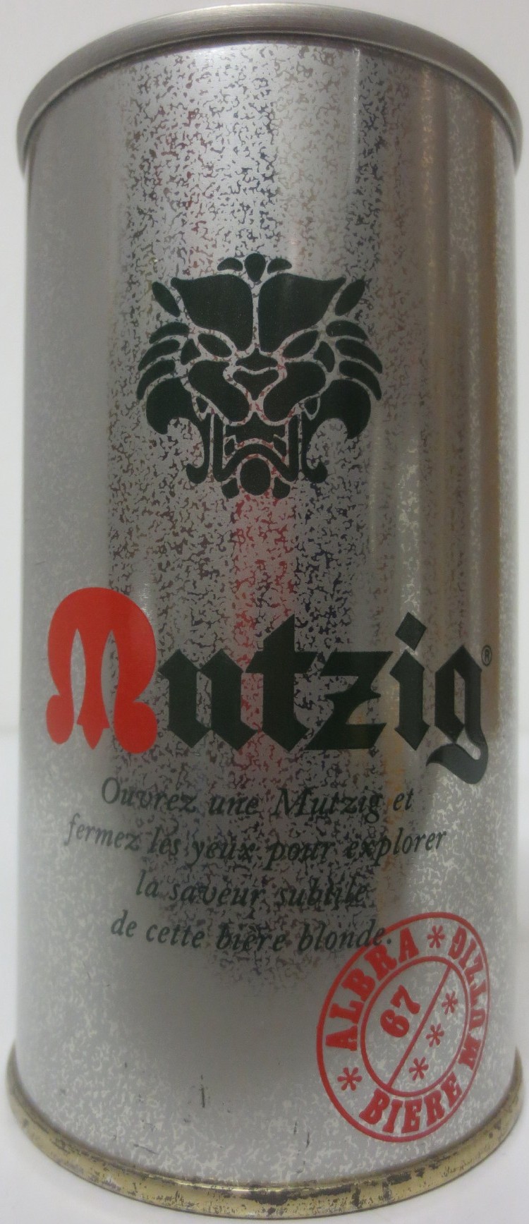Mutzig ALBRA BIERE MUTZIG 67 (35cl) (B/O) (SS) Nr.1