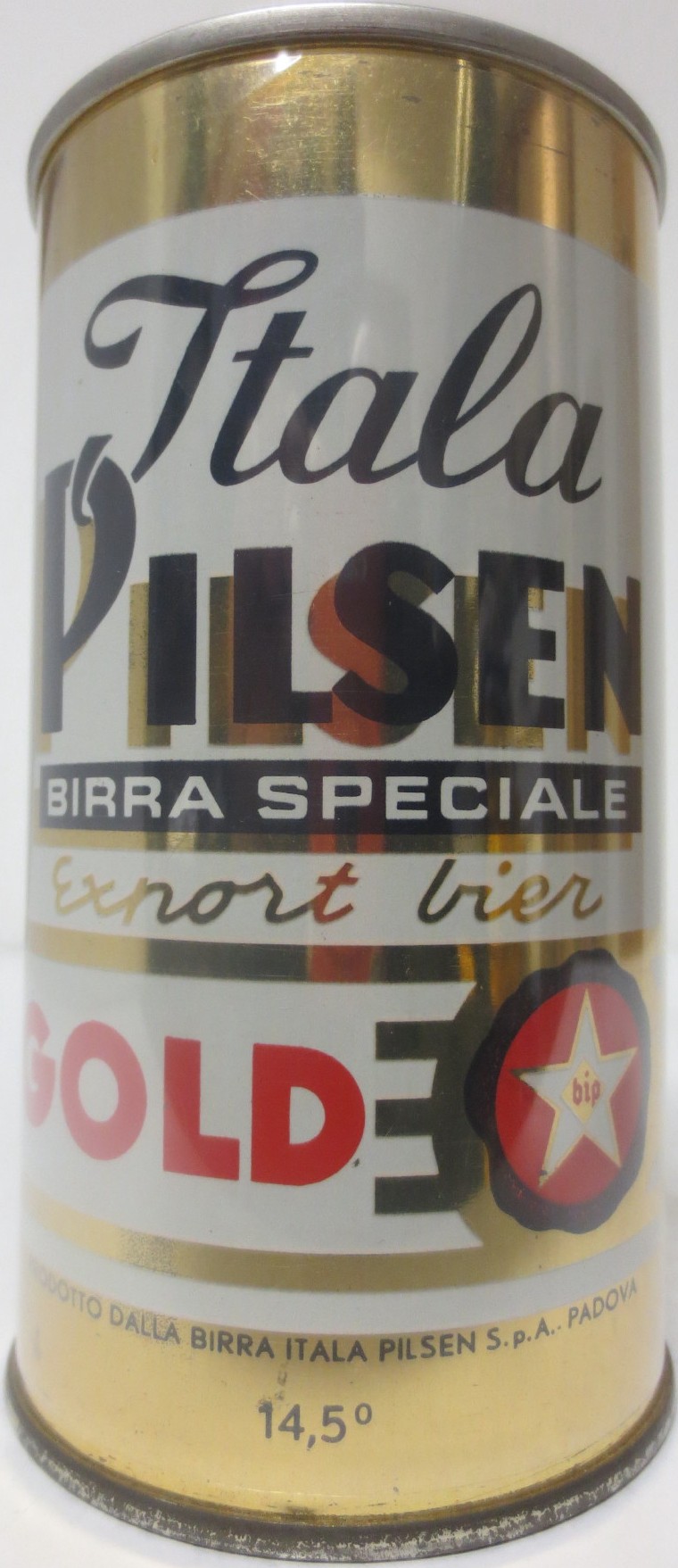 Itala PILSEN BIRRA SPECIALE Export bier GOLD (34cl) (B/O) (SS) Nr.1