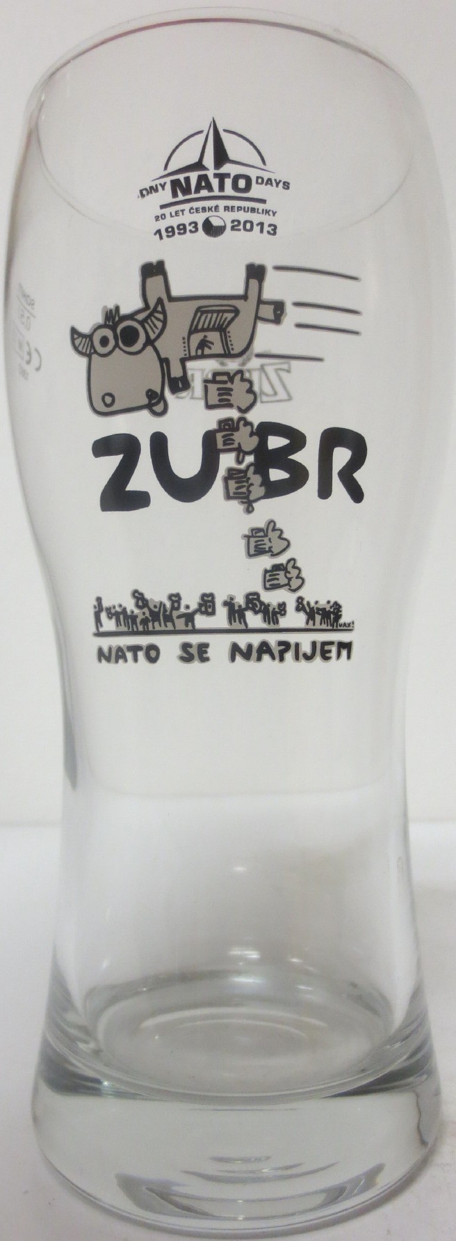 ZUBR NATO 1993 2013 20 LET ČESKÉ REPUBLIKY NA TO SE NAPIJEM (0,5L)
