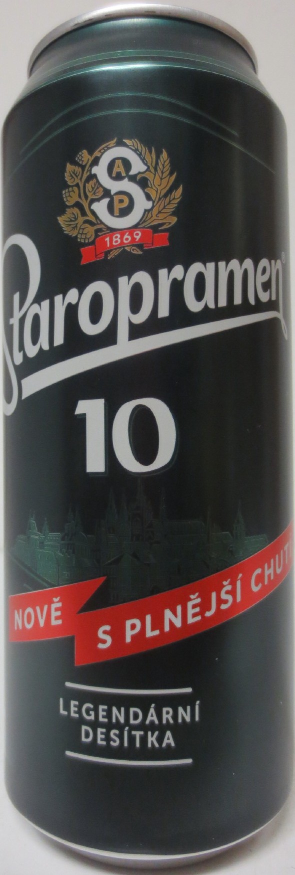 Staropramen 10 LEGENDÁRNÍ DESÍTKA NOVĚ S PLNĚJŠÍ CHUTÍ (50cl) (B/O) č.1