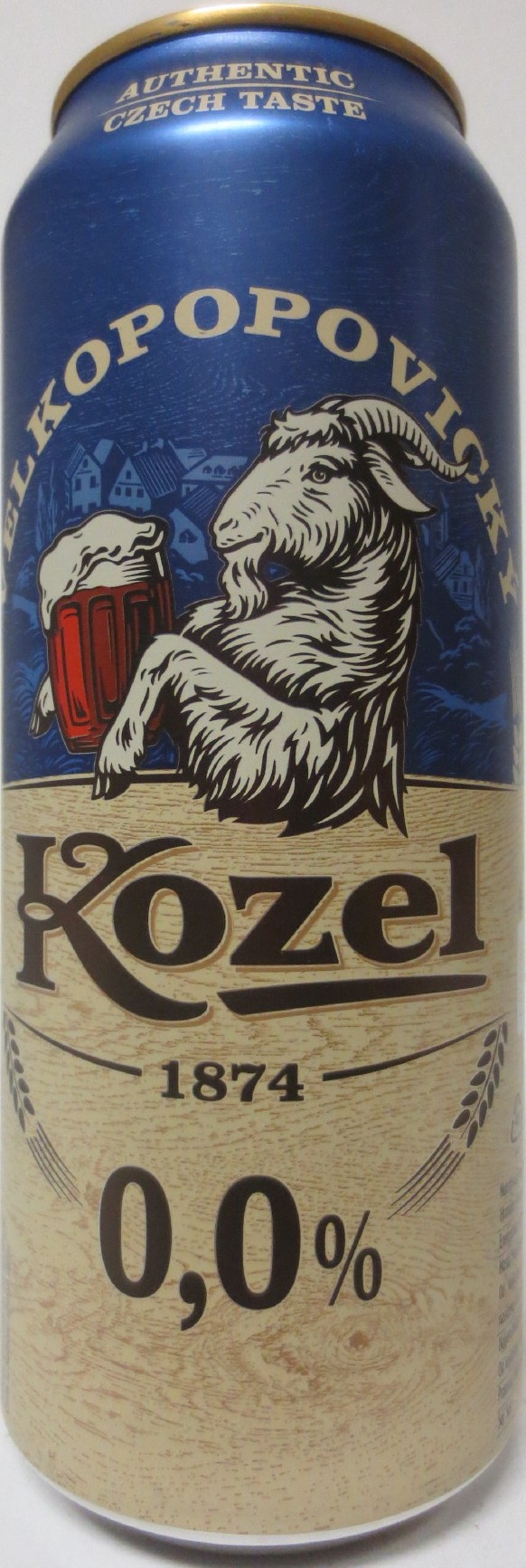 VELKOPOPOVICKÝ Kozel 1874 0,0% (SLO) (50cl) (B/O) č.1
