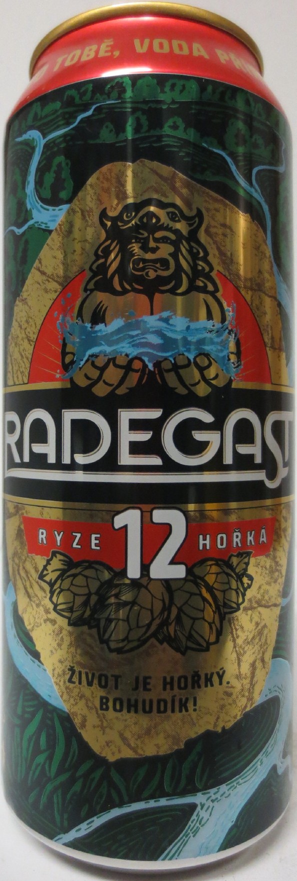 RADEGAST 12 PIVO TOBĚ VODA PŘÍRODĚ (50cl) (B/O) č.1