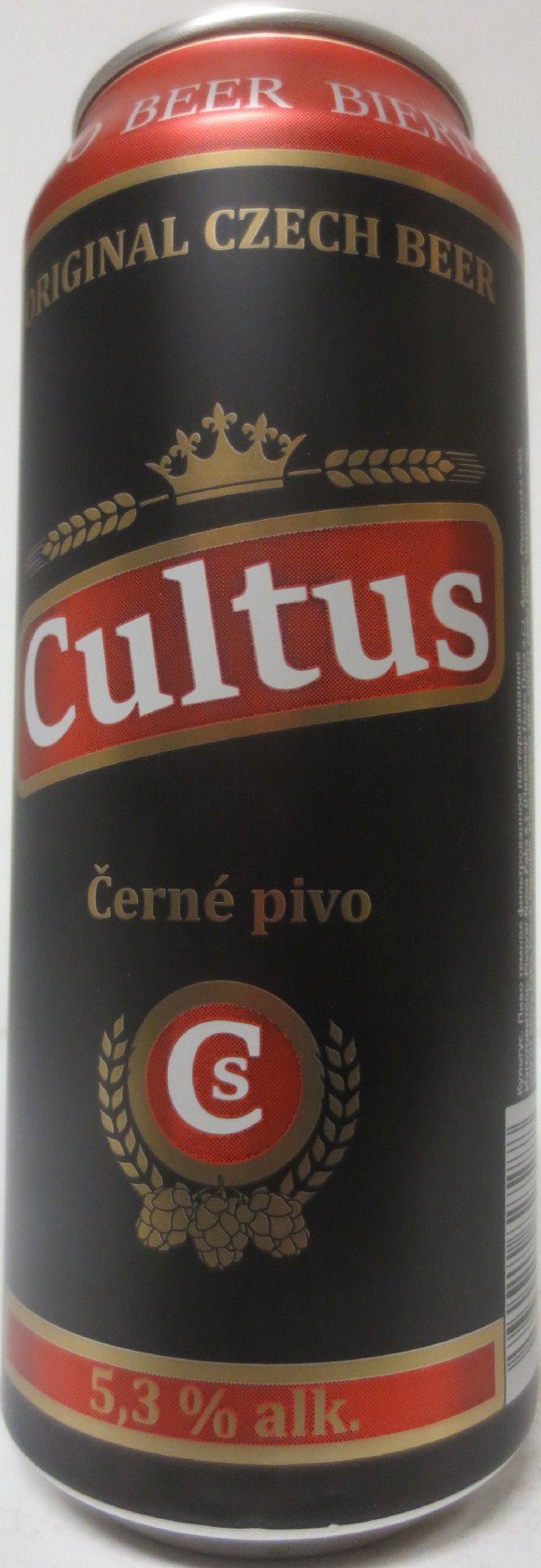 Cultus Černé pivo (50cl) ((B/O) č.1 