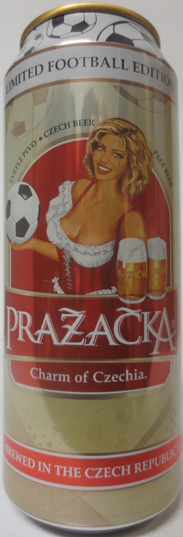 PRAŽAČKA Charm of Czechia LIMITED FOOTBALL EDITION (50cl) (B/O) č.1