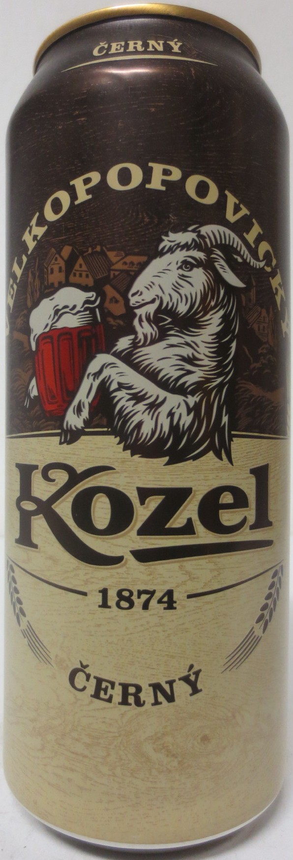 VELKOPOPOVICKÝ Kozel 1874 ČERNÝ (PL) (50cl) (B/O) č.1