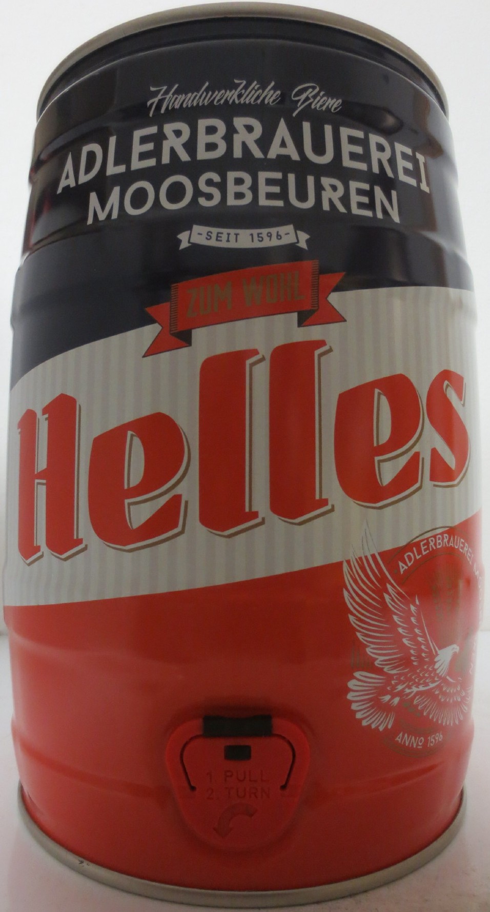 ADLERBRAUEREI MOOSBEUREN Helles (5L) Nr.1 