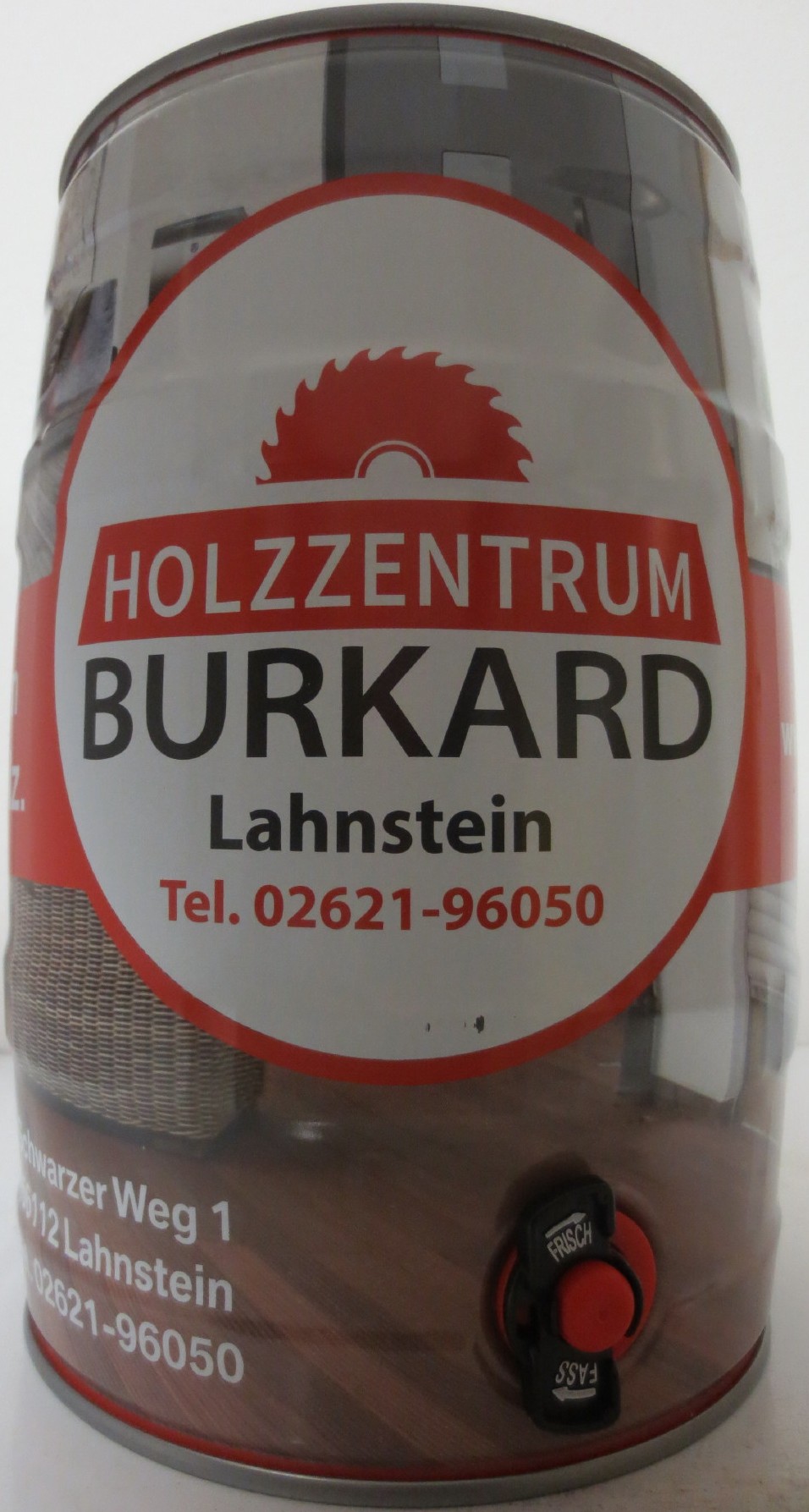 Westerwald Bräu HOLZZENTRUM BURKARD Lahnstein Tel. 02621-96050 (5L) Nr.1 