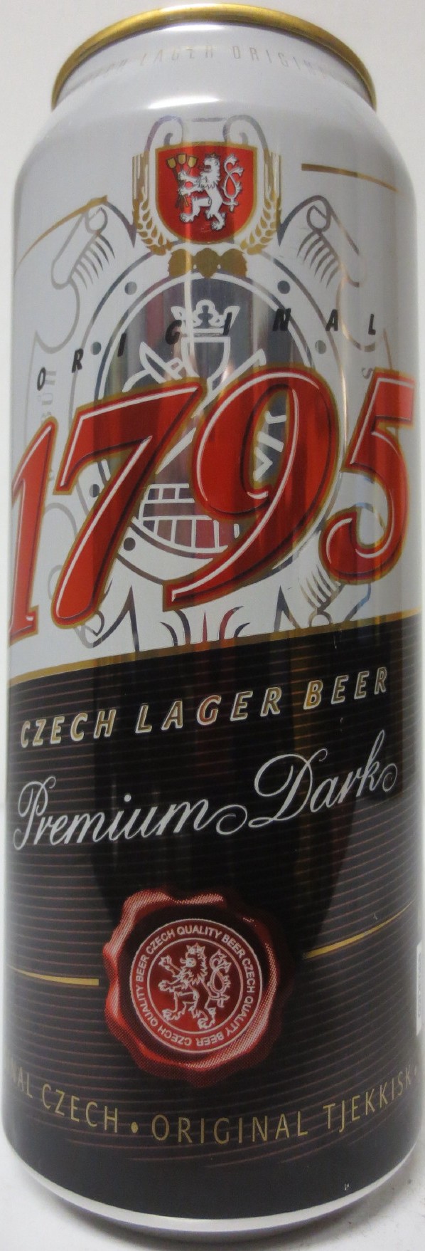 1795 CZECH LAGER BEER Premium Dark (50cl) (B/O) č.1