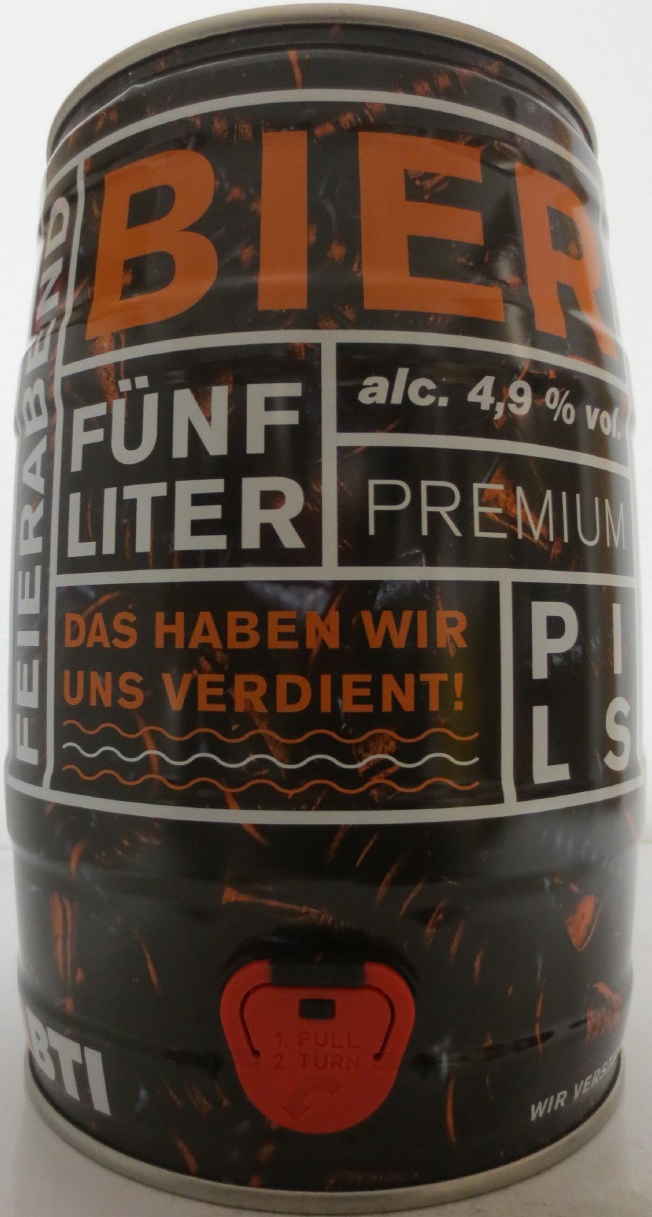 BTI BIER FÜNF LITER DAS HABEN WIR UNS VERDIENT! (5L) Nr.1 