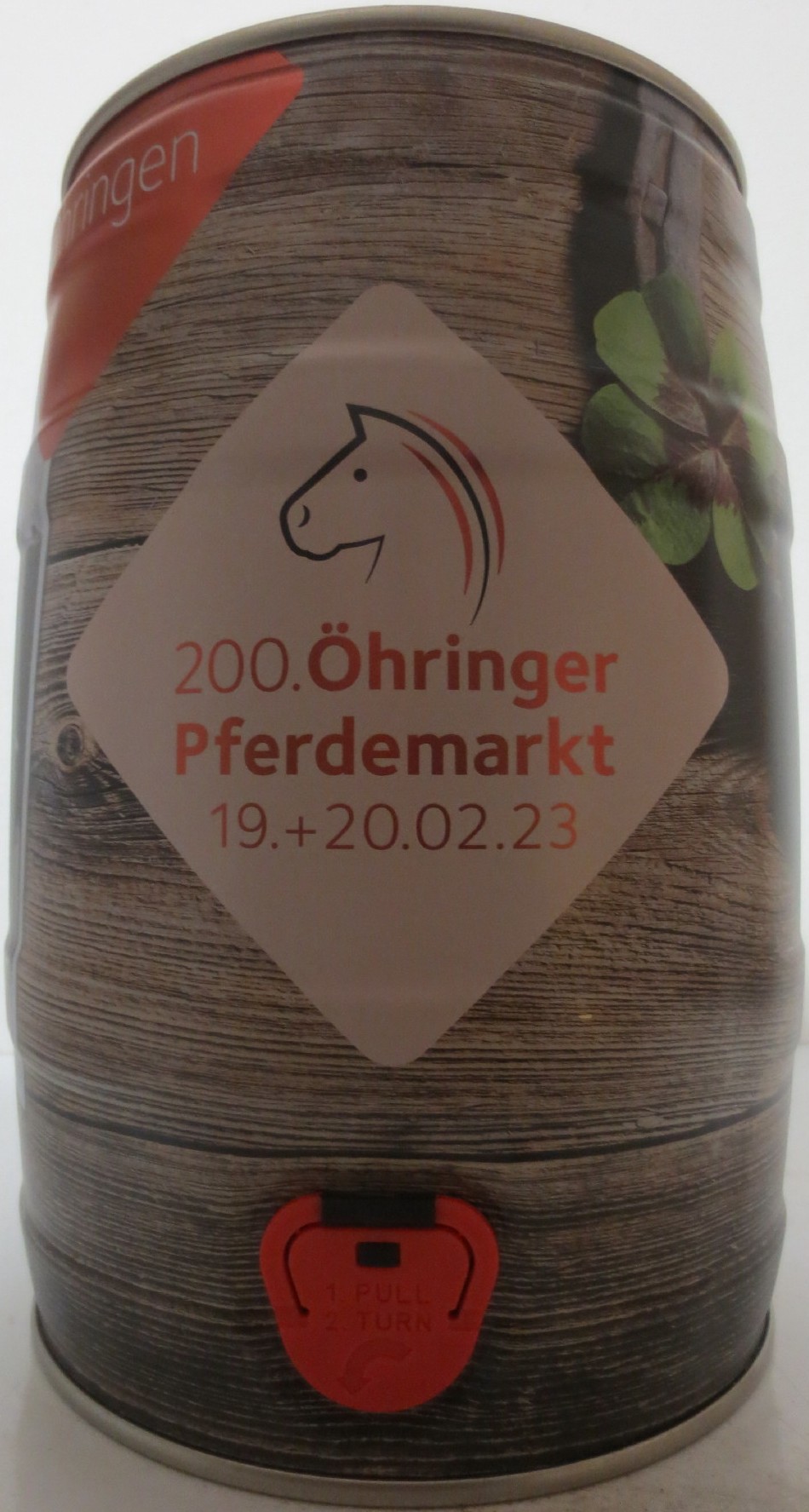 Haller Löwenbräu 200.Öhringer Pferdemarkt 19.+20.02.2023 (5L) Nr.1