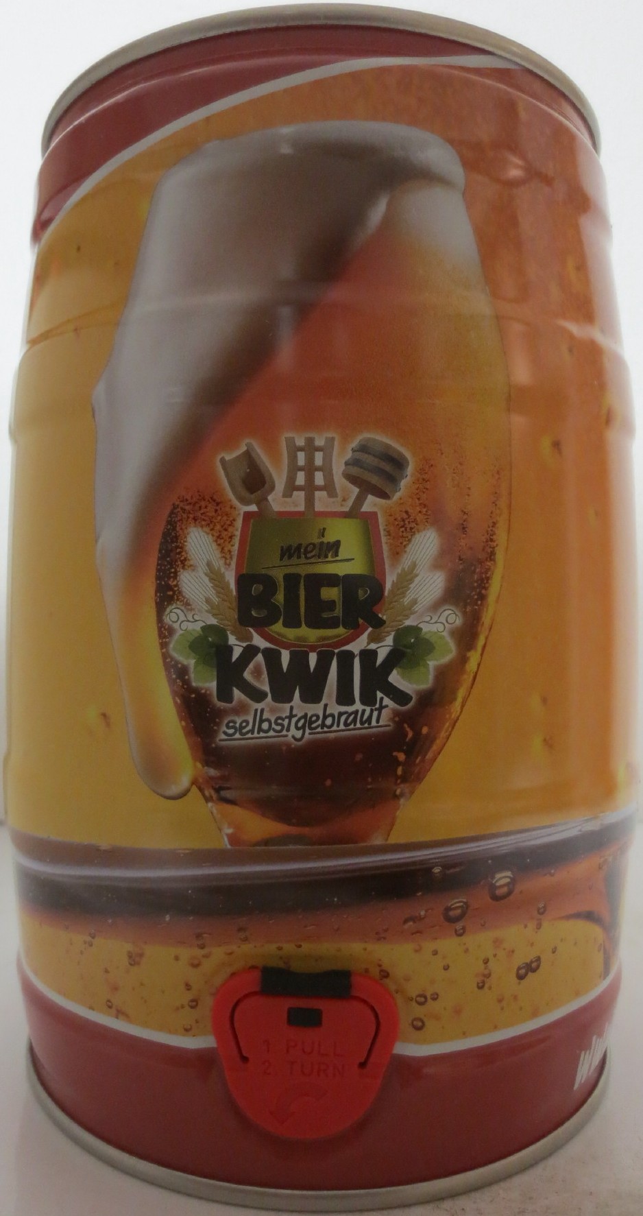 mein BIER KWIK selbstgebraut (5L) Nr.1 
