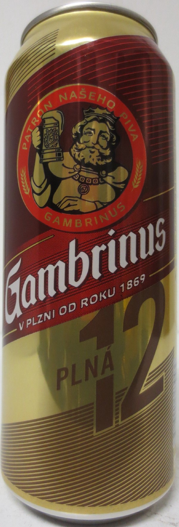 Gambrinus PLNÁ 12 (SK) (50cl) (B/O) č.3 