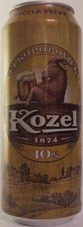VELKOPOPOVICKÝ Kozel 1874 10% (SK) (50cl) (B/O) č.1
