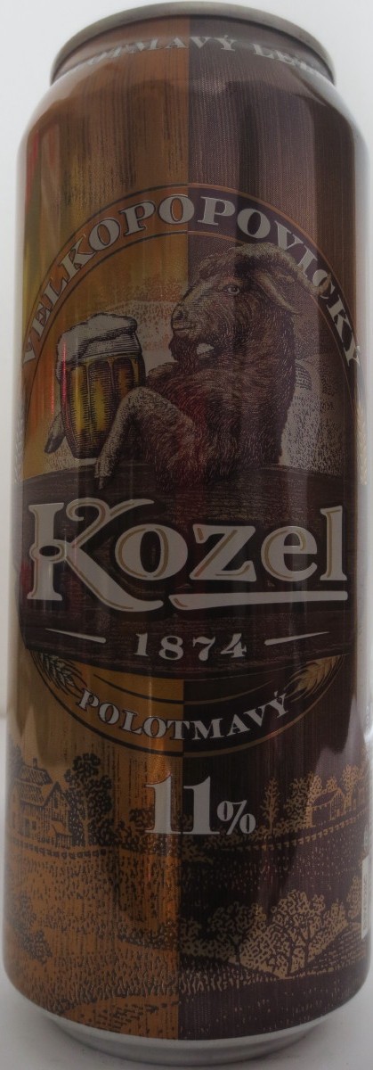 VELKOPOVICKÝ Kozel 1874 POLOTMAVÝ 11% (SK) (50cl) (B/O) č.1