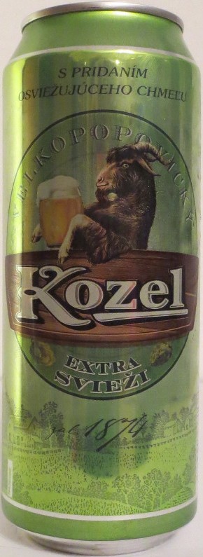 Kozel EXTRA SVIEŽI zal. 1874 (B/O) č.1 
