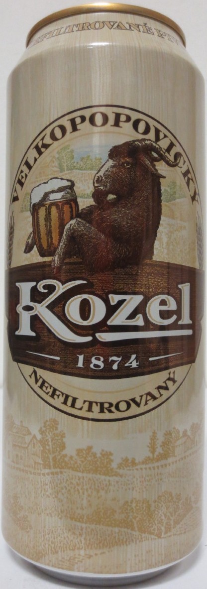 VELKOPOPOVICKÝ Kozel 1874 NEFILTROVANÝ (RU) (50cl) (B/O) č.2 
