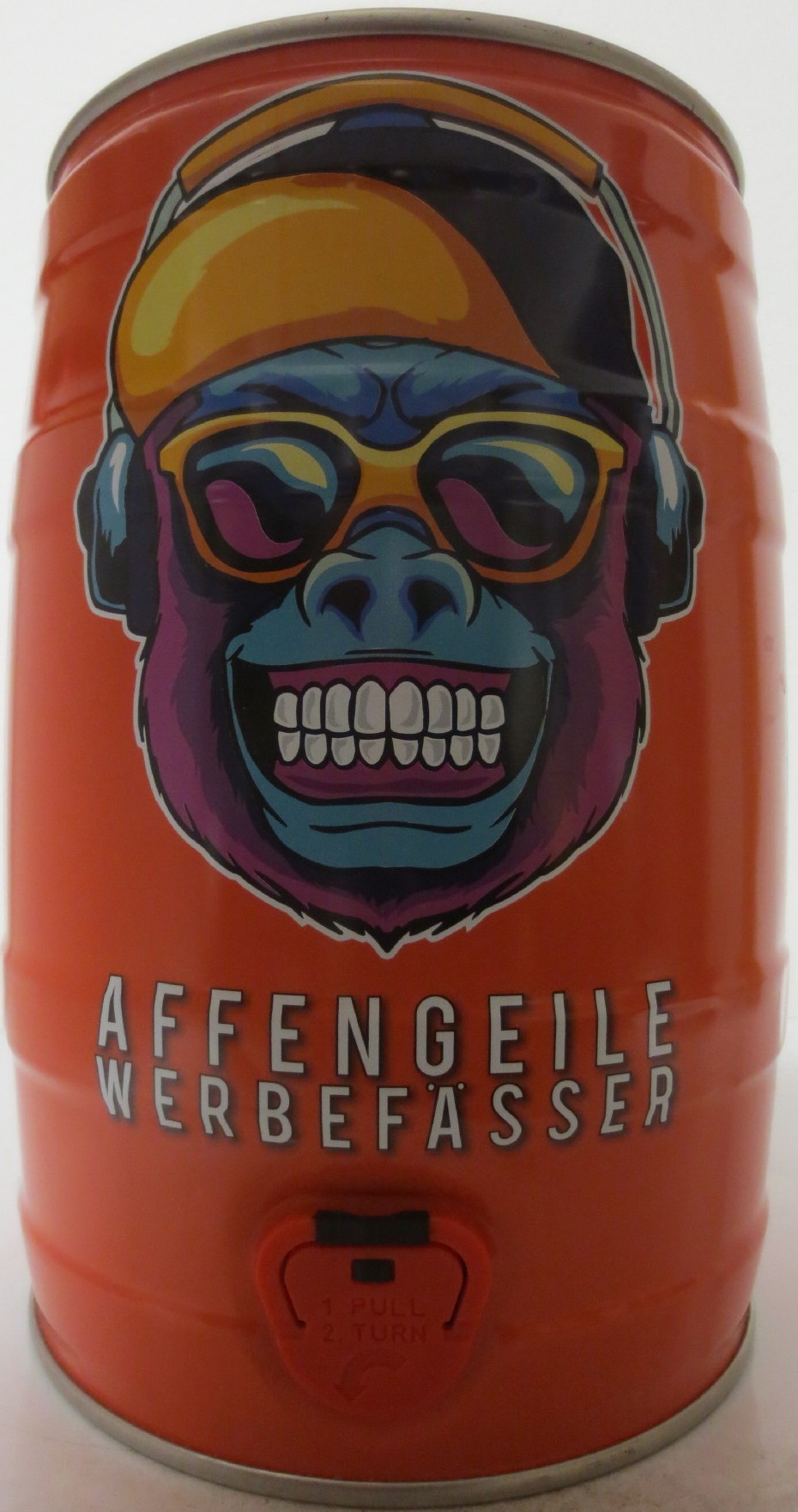 AFFENGEILE WERBEFÄSSER (5L) Nr.3 (červený)