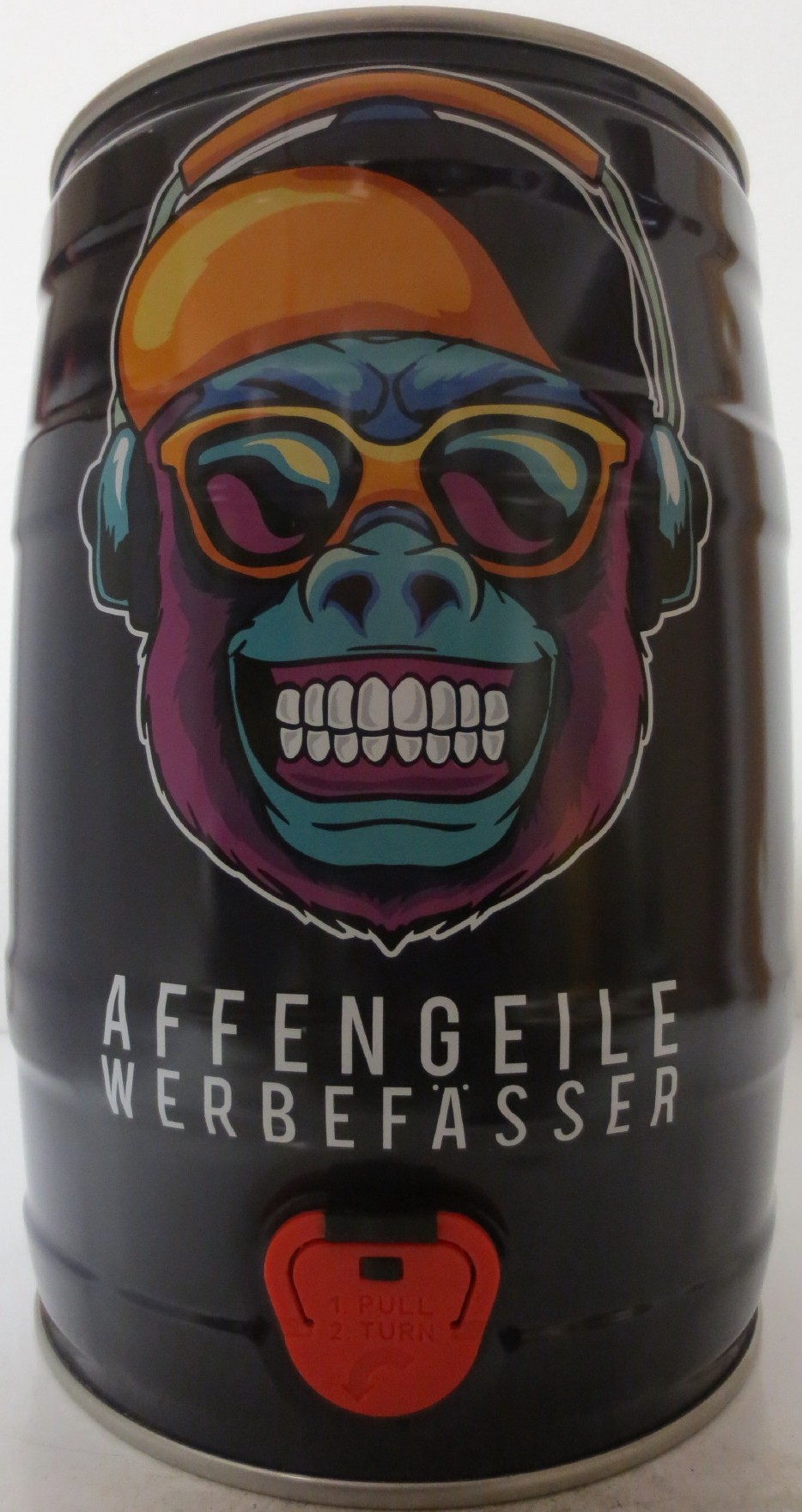 AFFENGEILE WERBEFÄSSER (5L) Nr.5 (černý č.2) 