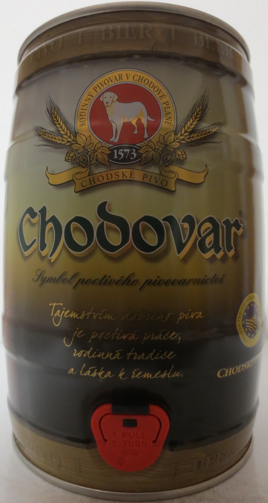 Chodovar Symbol poctivého pivovarnictví (5L) č.4