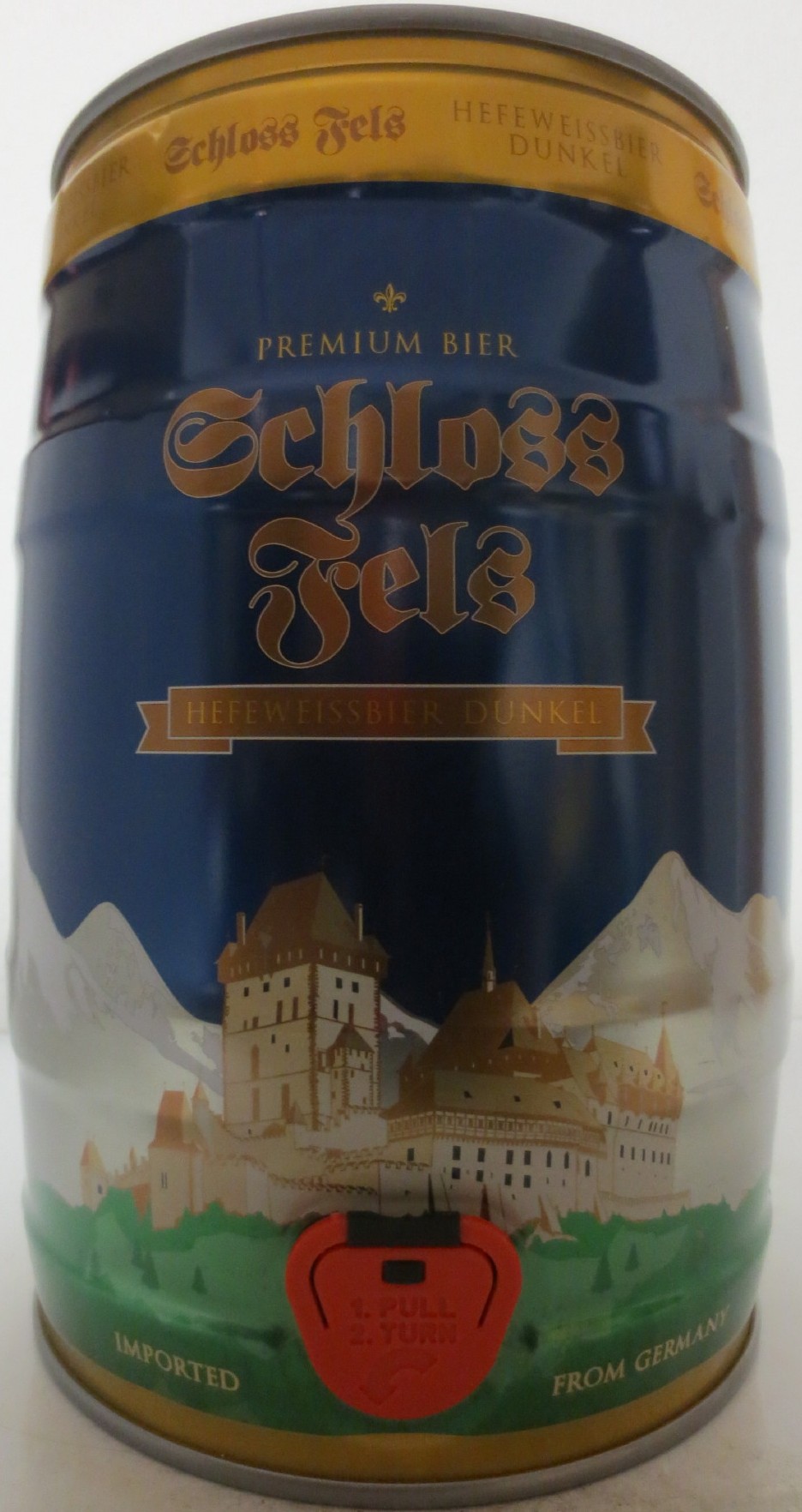 Schloss Fels HEFEWEISSBIER DUNKEL PREMIUM BIER (5L) Nr.2 