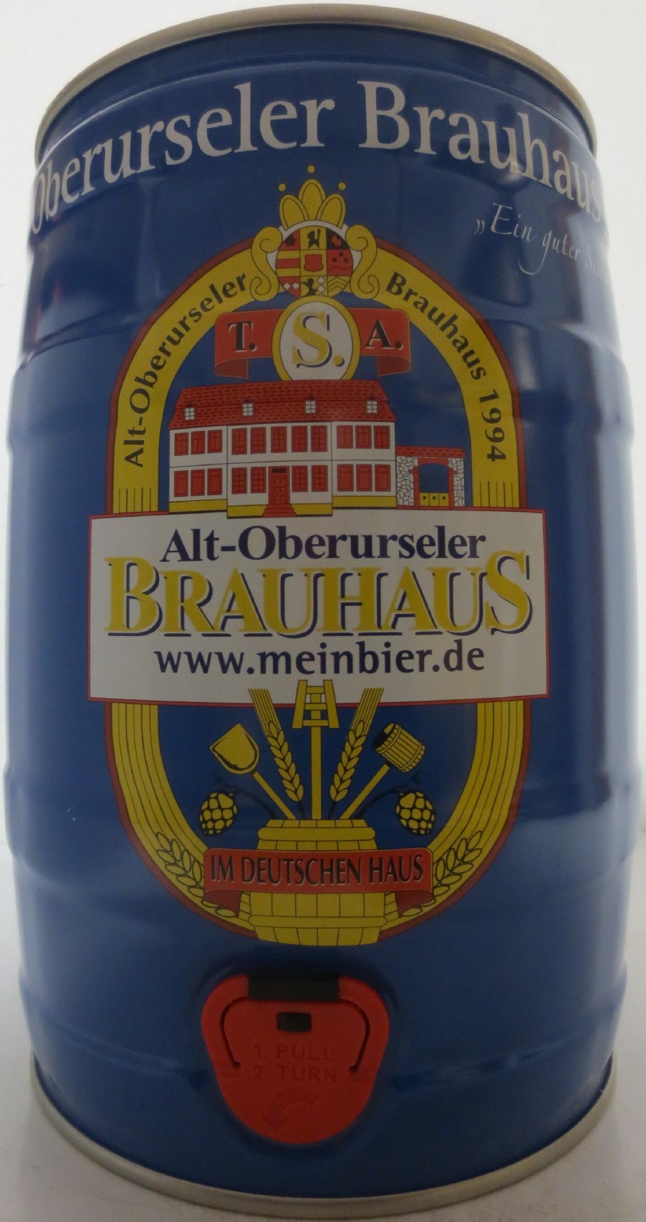 BRAUHAUS Alt-Oberurseler Brauhaus Bier www.meinbier.de (5L) Nr.1 