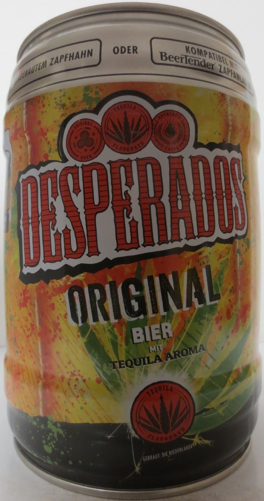 DESPERADOS ORIGINAL BIER MIT TEQUILA AROMA BIER (5L) Nr.1 