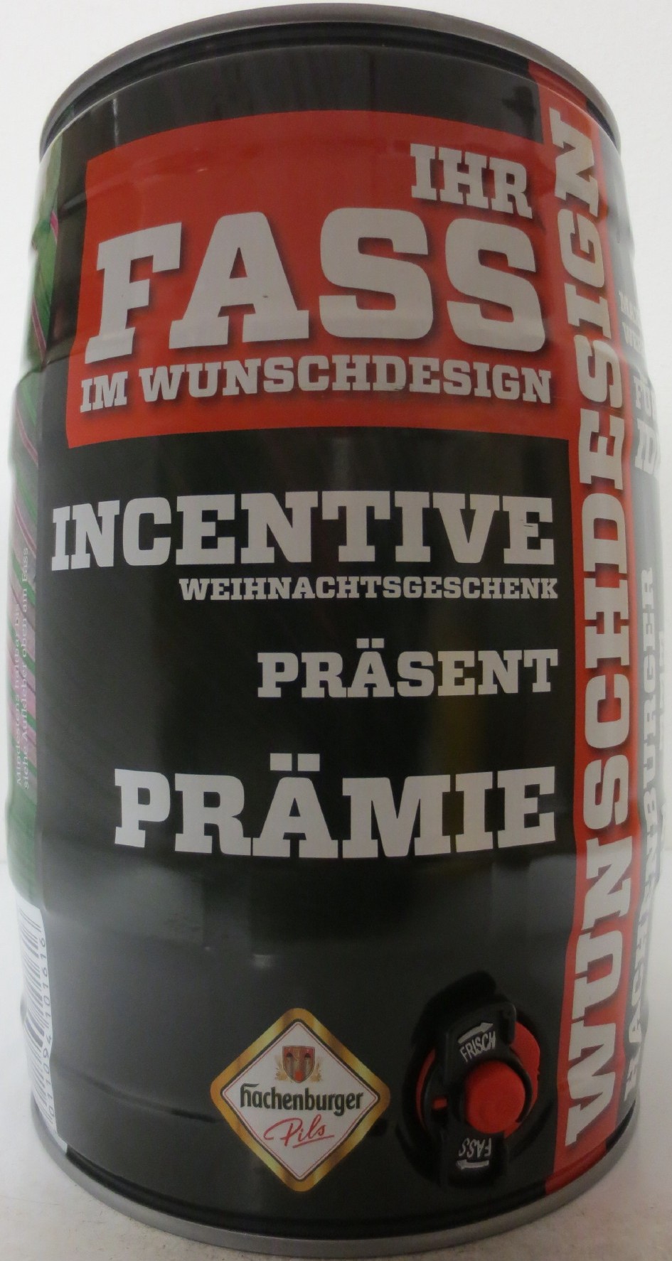 Hachenburger Pils IHR FASS IM WUNSCHDESIGN (5L)  Nr.1
